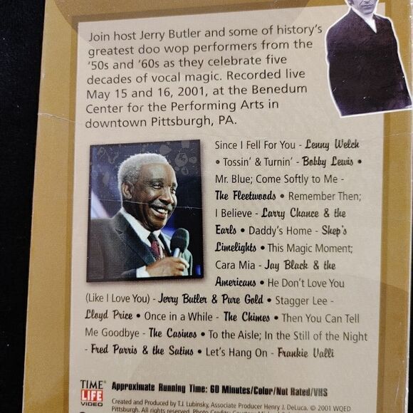 DOO WOP GOLD TIME LIFE VHS. ROCK, RHYTHM & DOO WOP-VOLUME 2. NEW SEALED. - Picture 4 of 6